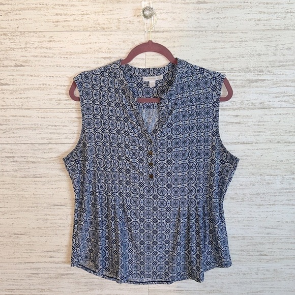 Westport 1962 Sleeveless Blouse | SIZE XL - Picture 1 of 5